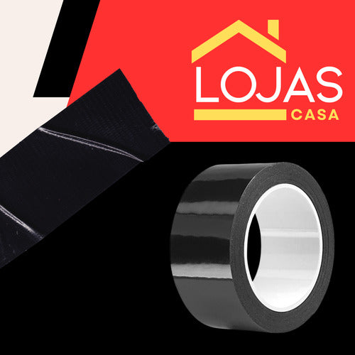 Rolo Durex Grande Adesivo 45m X 45mm Sinalizar Fita Multiuso
