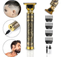 Máquina Cortar Cabelo Fazer Barba Acabamento Refinado Metal