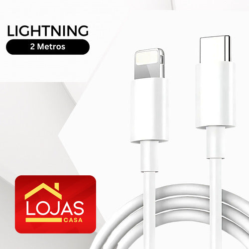 Cabo Tipo C / Ios 2m Para iPhone X 11 12 13 14 Premium Ultra