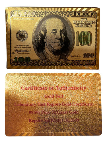 Baralho Dourado Resistente A Água Anti Rasgo Cartas Gold Our