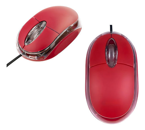 Mouse Usb Com Sensor Óptico Profissional Anatômico Preto