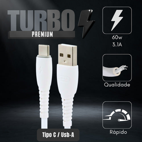 Cabo Carregador Para Samsung A20/ A32/ A31/ A52/ A72