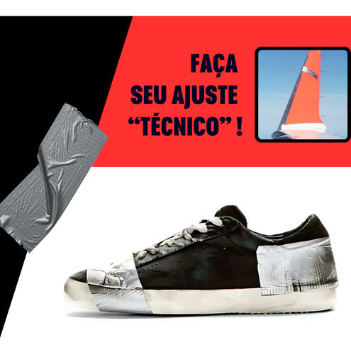 Rolo Fita Adesiva Silver Tape Multiuso Prova D'água Vedante