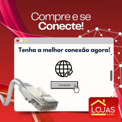 Rolo Cabo Rede 40m Lan Crimpado Cat 6 Super Rápido Premium Resistente Enthernet Rj45 Lojas Casa Cabo Para Alta Velocidad
