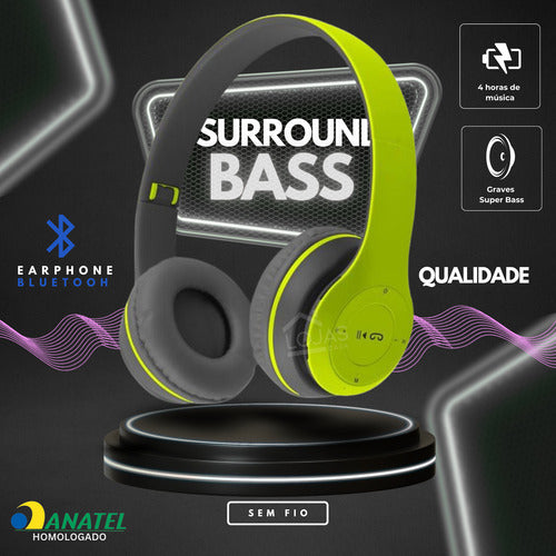 Fone De Ouvido Sem Fio Bluetooth Para  iPhone Android Games